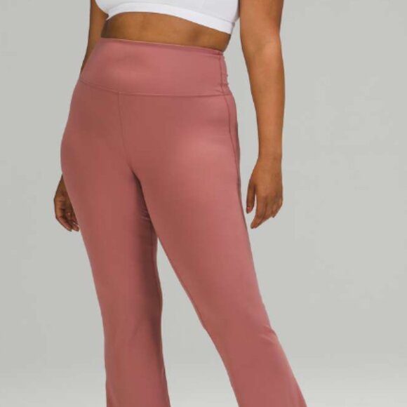 Lululemon Groove Super-High-Rise Flared Pant Nulu Spiced Chai - Picture 1 of 5